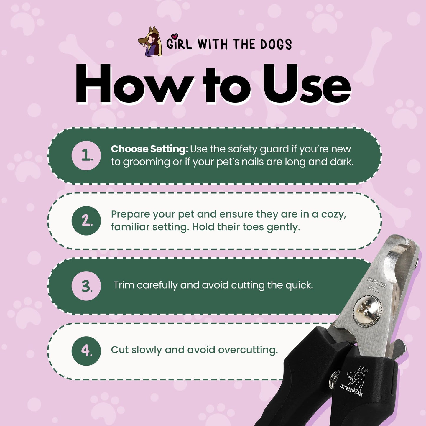 Pet Nail Trimmer – Claw Care & Grooming Clippers