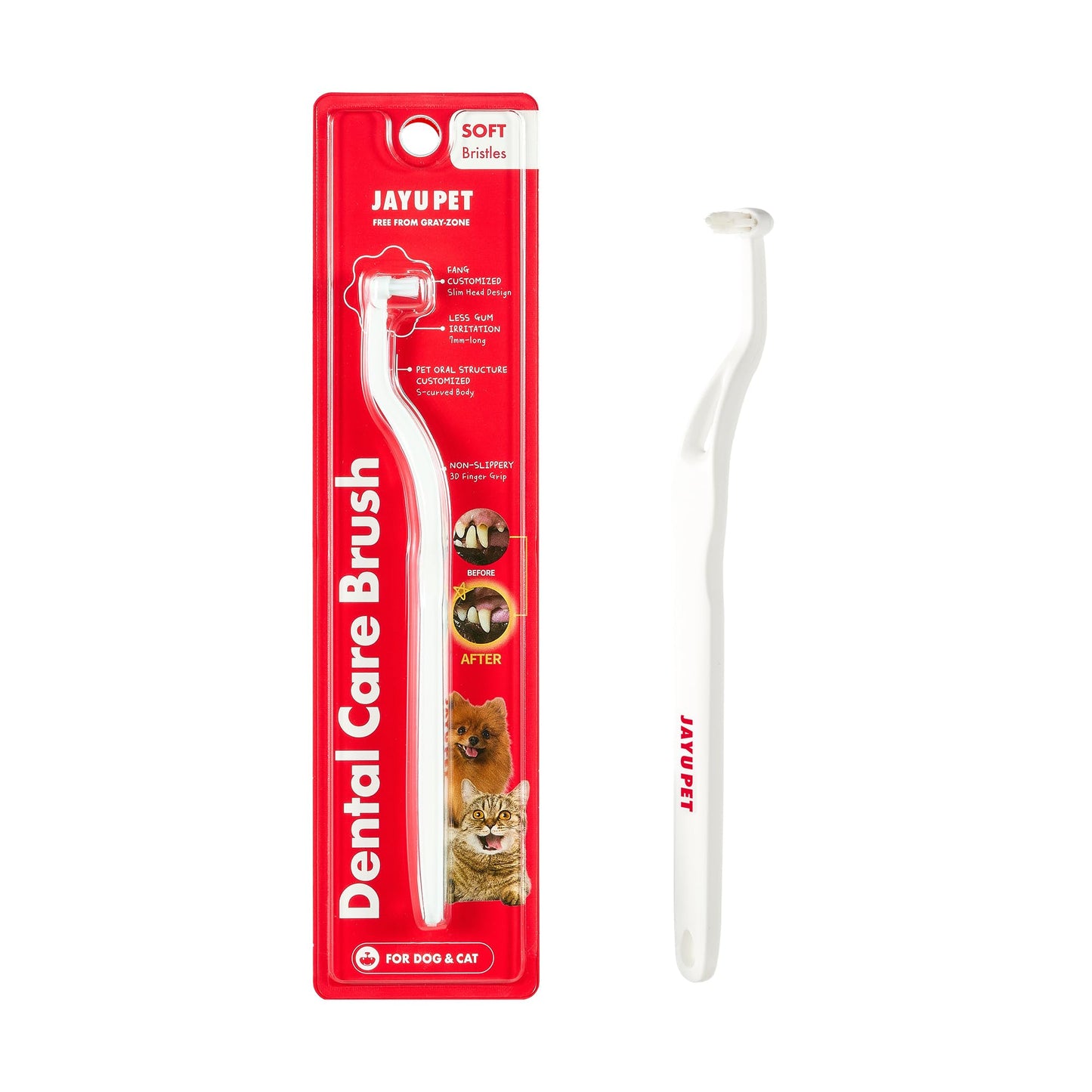 Pet Dental Care Brush – Dog & Cat Toothbrush