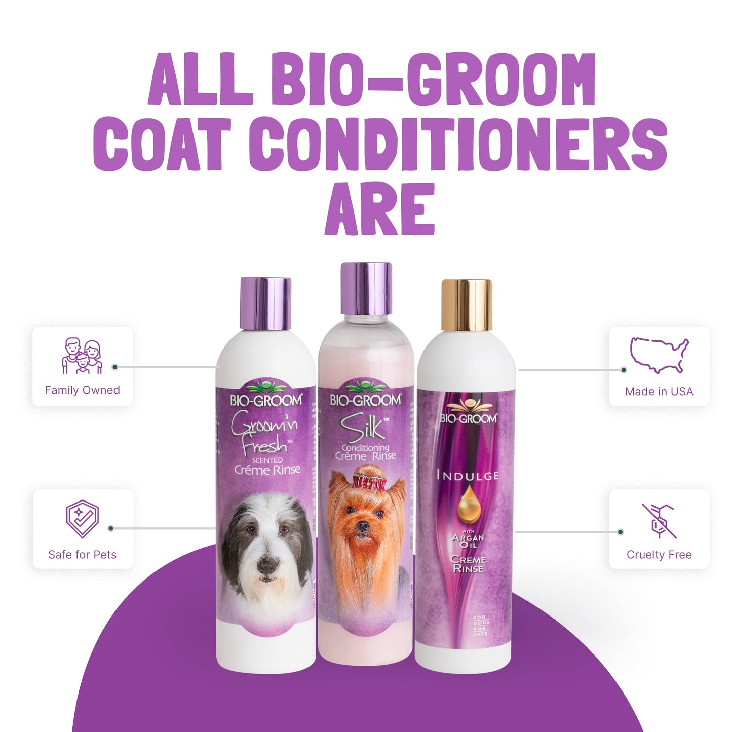Dog Shampoo & Conditioner – Tearless Moisturizing Care