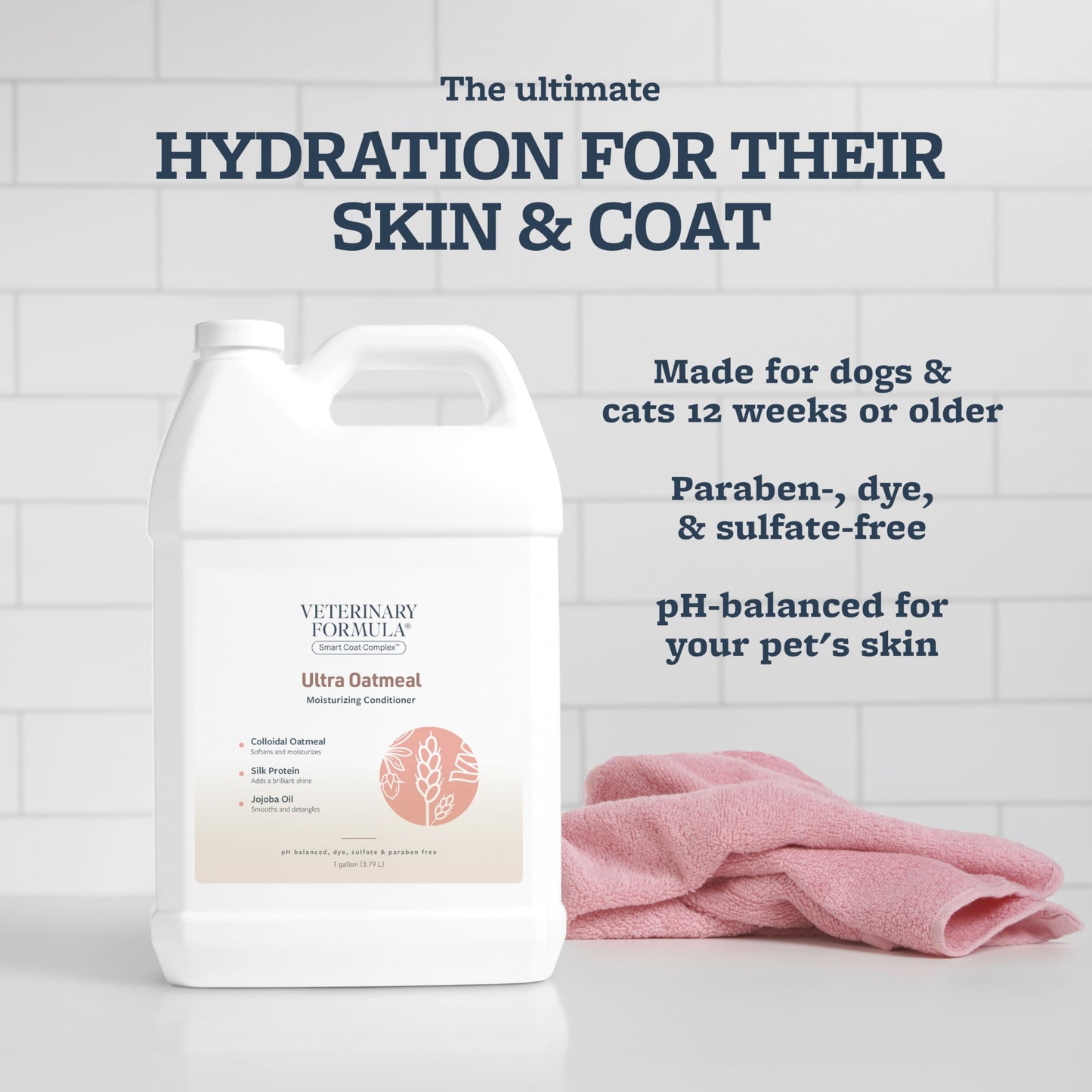 Ultra Oatmeal Moisturizing Dog Shampoo