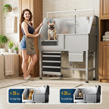 Dog Washing Station – Portable Grooming Bath