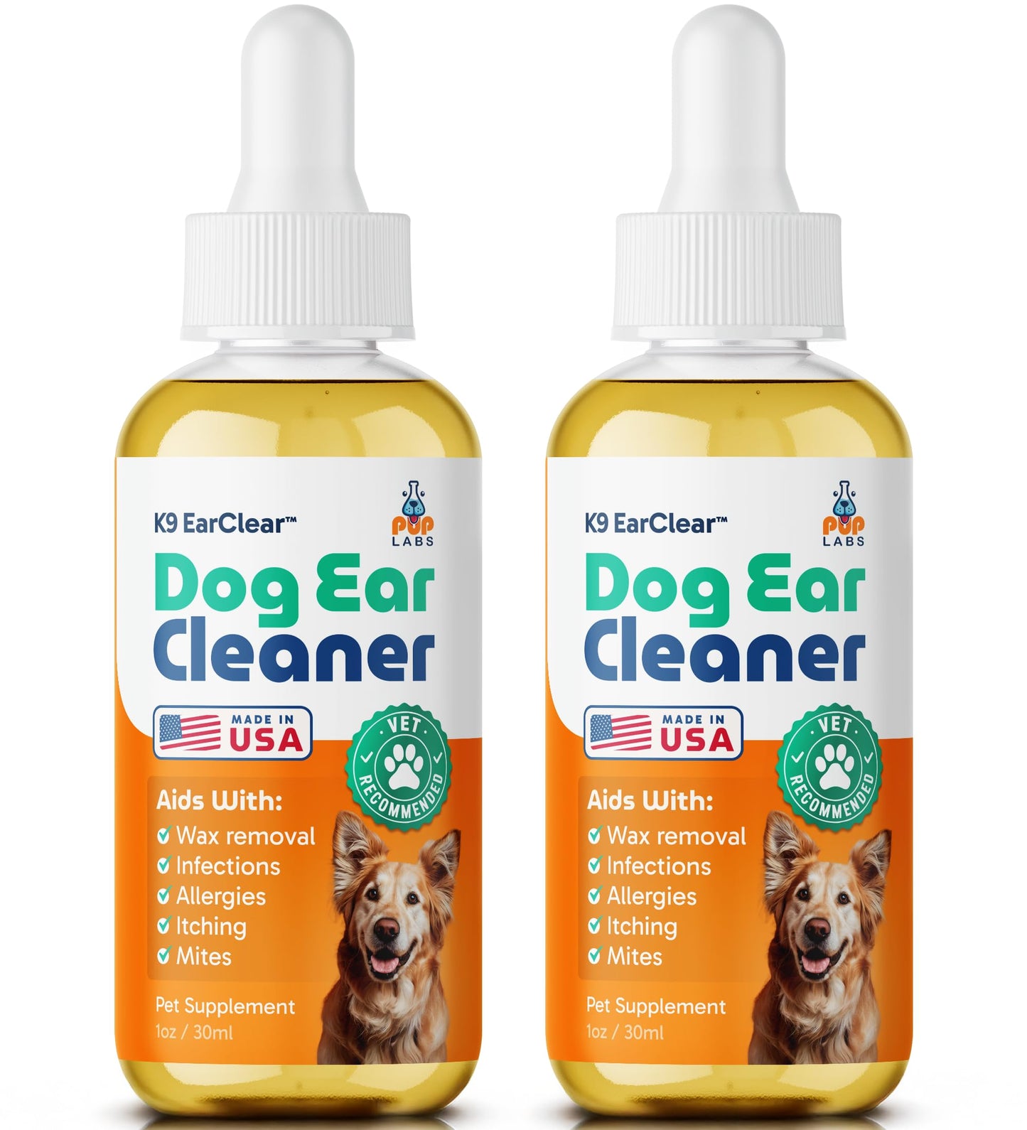 Natural Dog Ear Cleaner – Infection & Irritation Relief