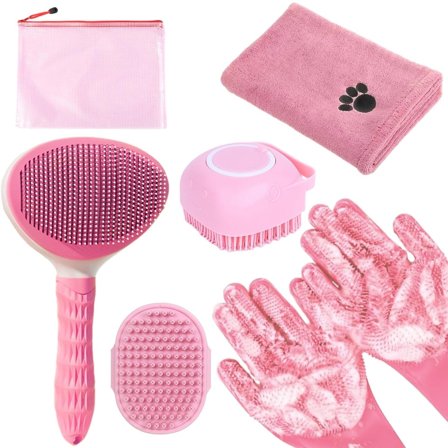 Dog Grooming Brush Kit