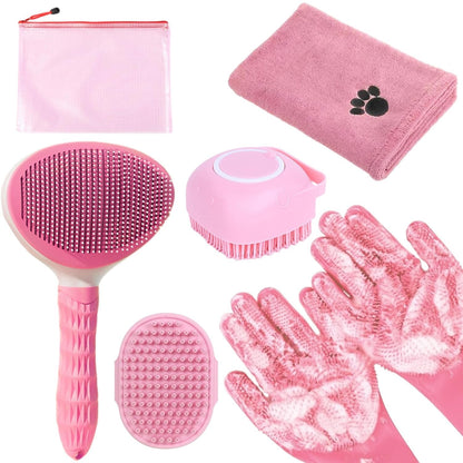 Dog Grooming Brush Kit