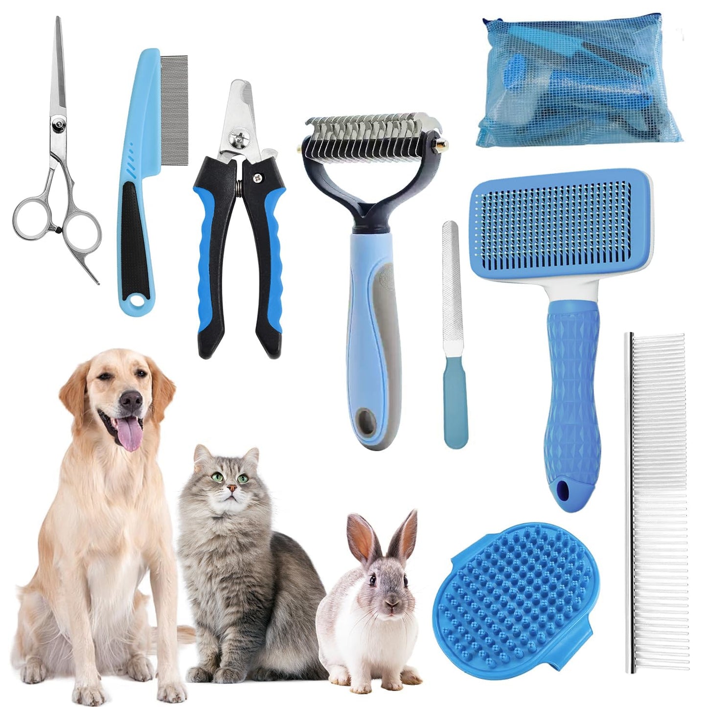 Dog Grooming Brush Kit