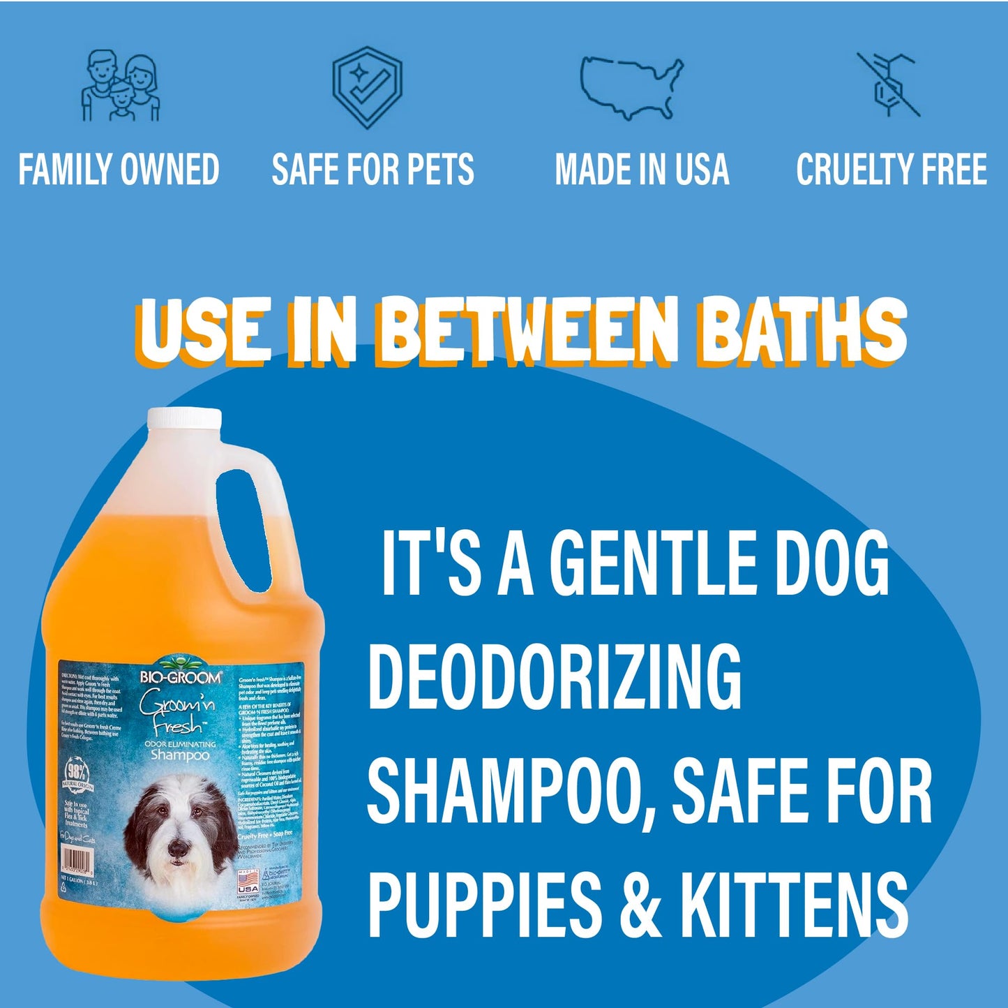 Bio-Groom Groom'n Fresh Dog Shampoo