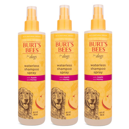 Waterless Dog Shampoo Spray – Apple & Honey