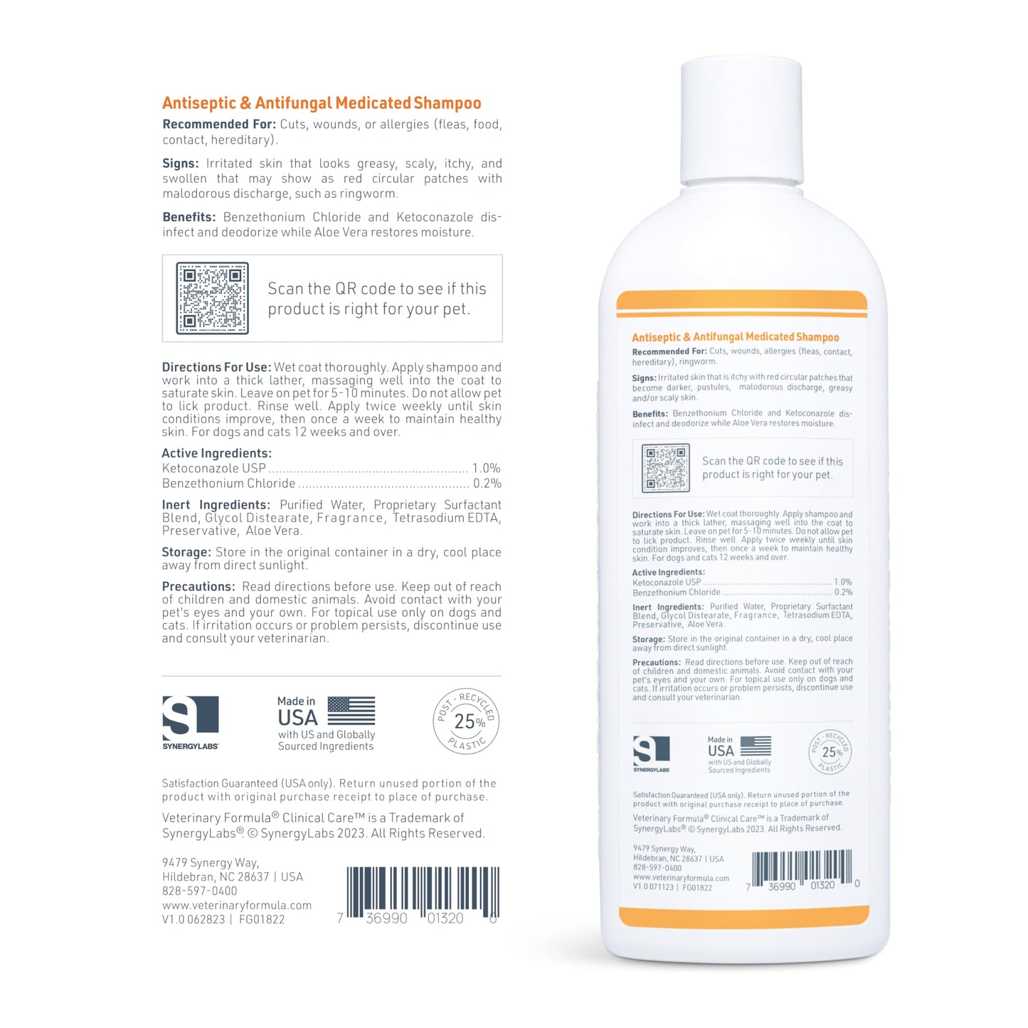 Antiseptic & Antifungal Pet Shampoo