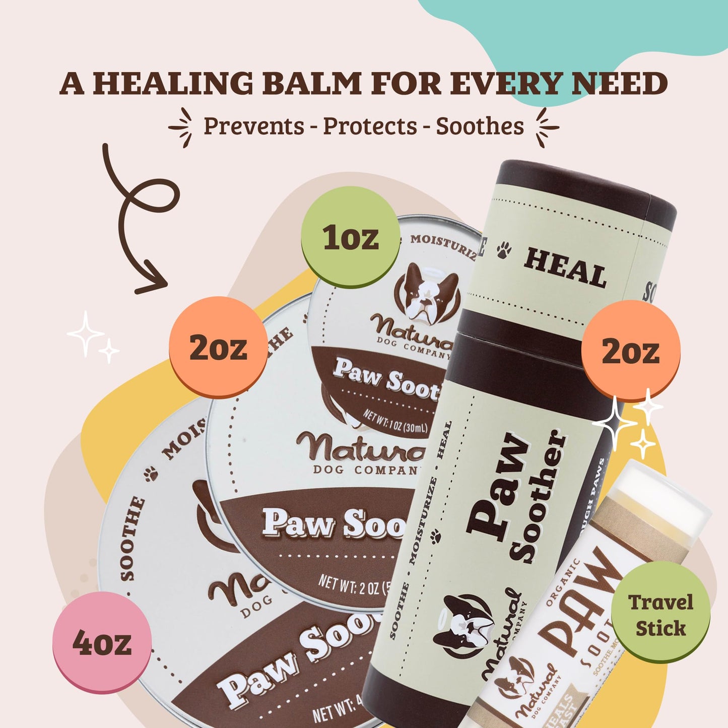 PawTection Balm Stick – Protective & Nourishing Paw Care
