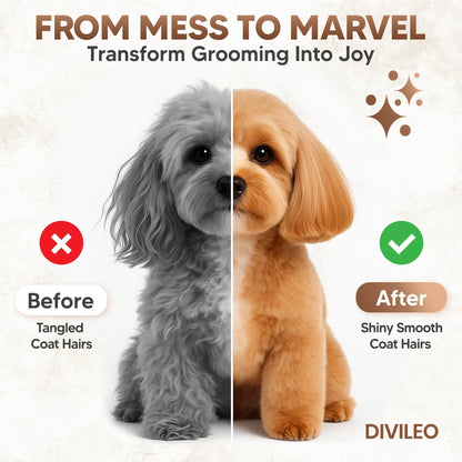 Premium Pet Grooming Kit – Brush, Comb & Nail Care