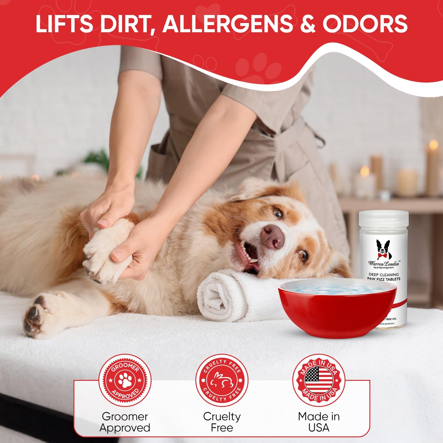 Deep Cleaning Paw Soak – Soothing Paw Care