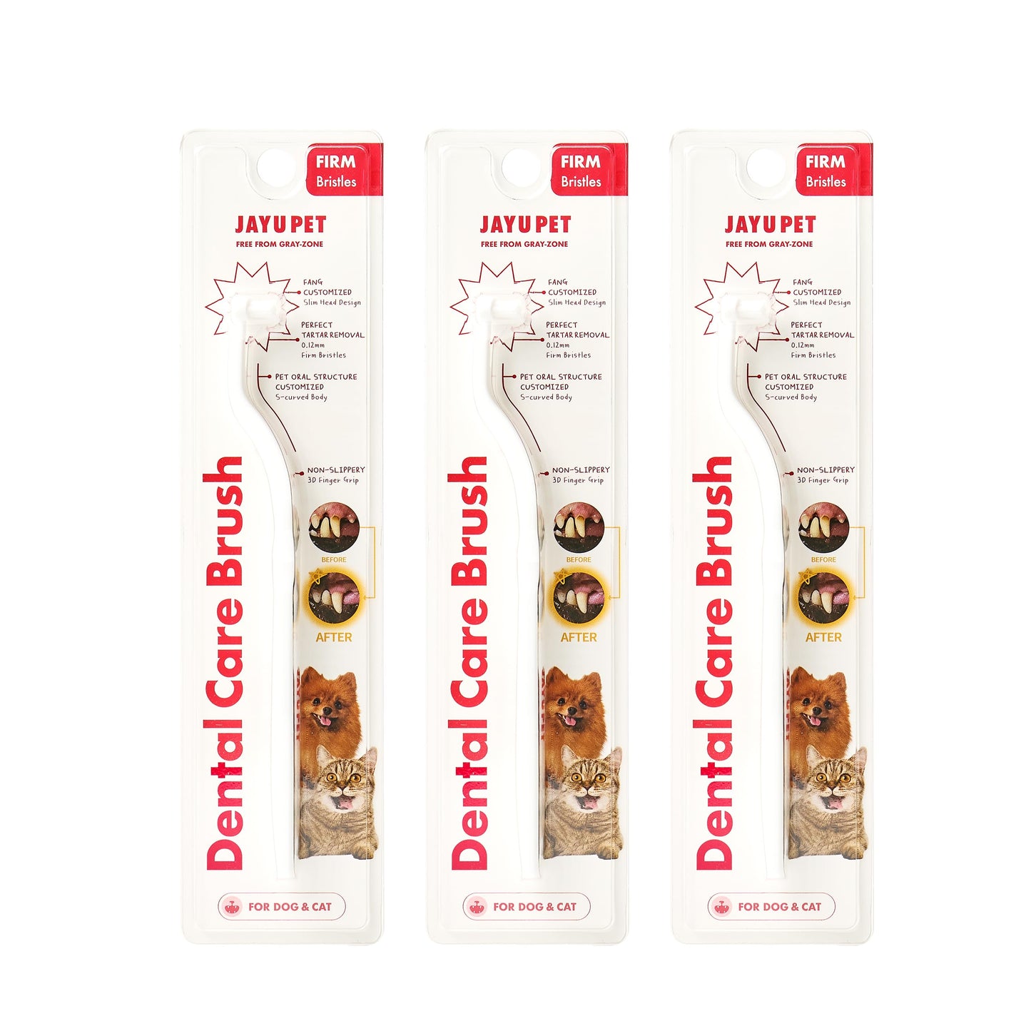 Pet Dental Care Brush – Dog & Cat Toothbrush