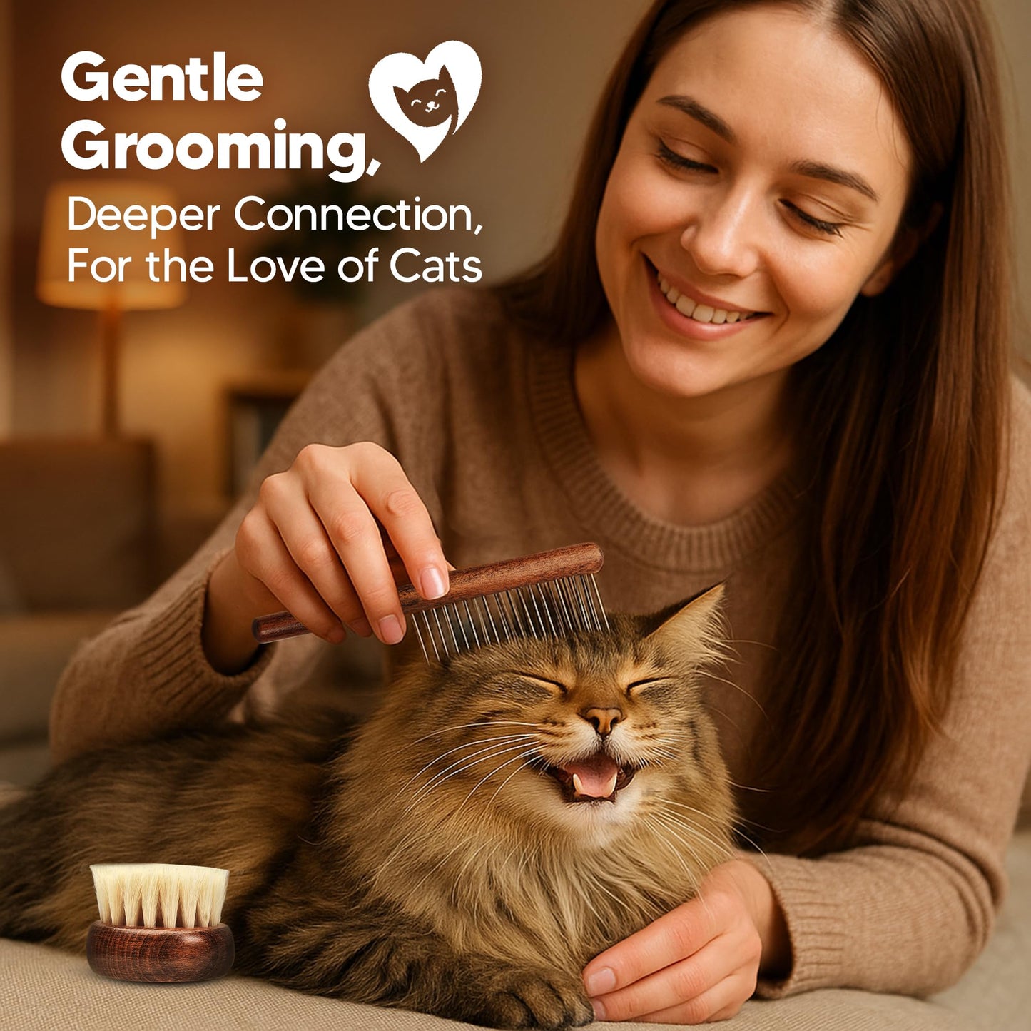 Premium Pet Grooming Kit – Brush, Comb & Nail Care