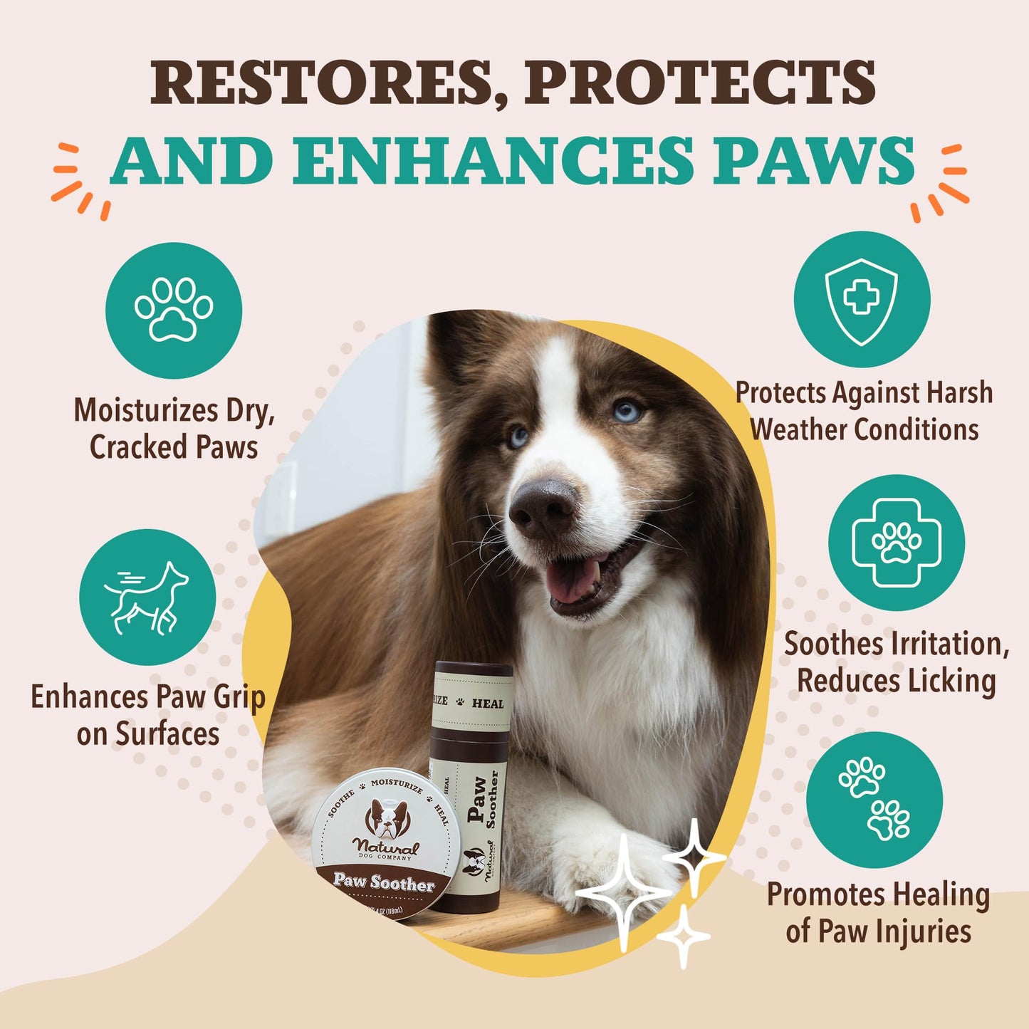 PawTection Balm Stick – Protective & Nourishing Paw Care