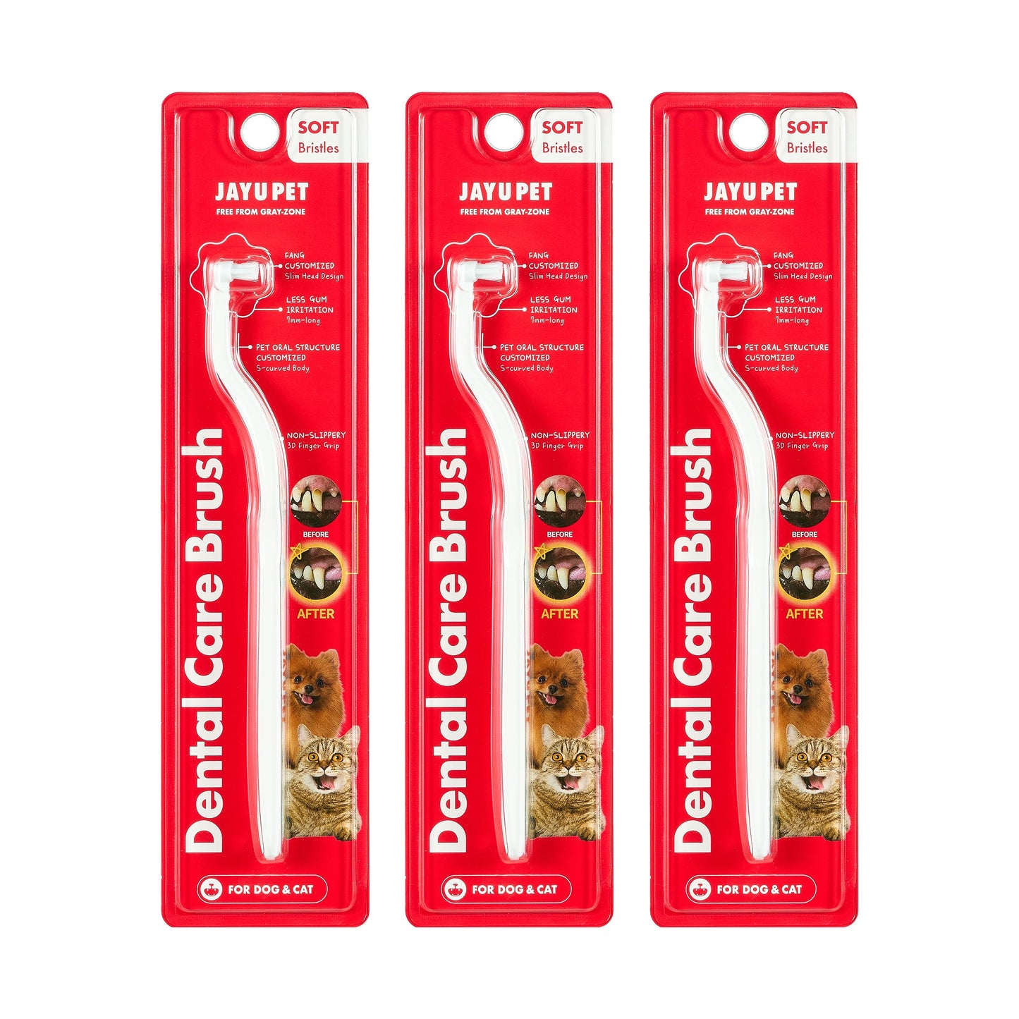 Pet Dental Care Brush – Dog & Cat Toothbrush